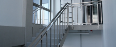 Stainless steel railings